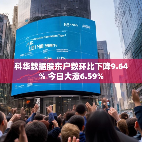 科华数据股东户数环比下降9.64% 今日大涨6.59%