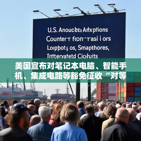 美国宣布对笔记本电脑、智能手机、集成电路等豁免征收“对等关税”