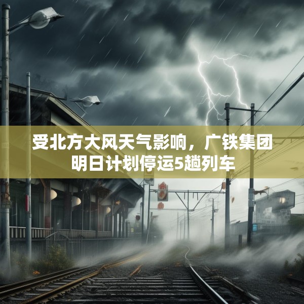 受北方大风天气影响，广铁集团明日计划停运5趟列车