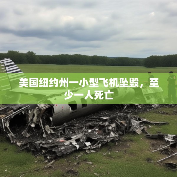 美国纽约州一小型飞机坠毁，至少一人死亡