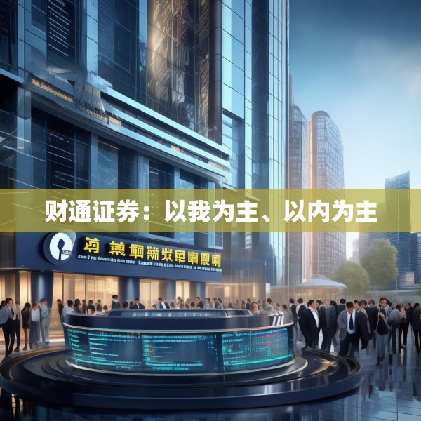 财通证券：以我为主、以内为主