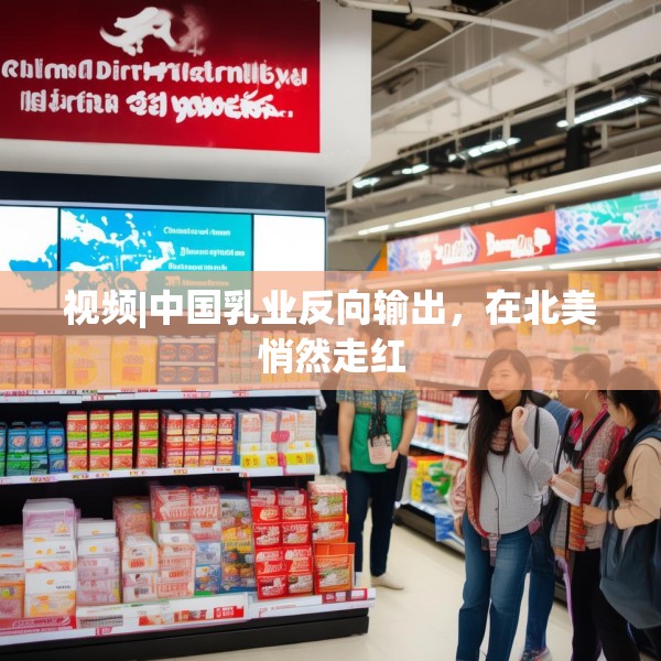 视频|中国乳业反向输出，在北美悄然走红