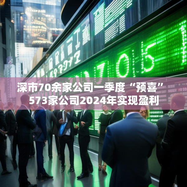 深市70余家公司一季度“预喜” 573家公司2024年实现盈利