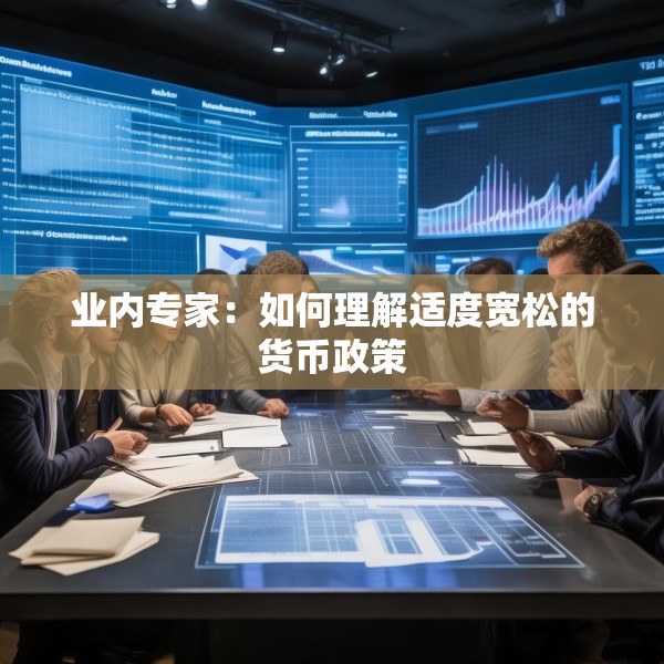 业内专家：如何理解适度宽松的货币政策