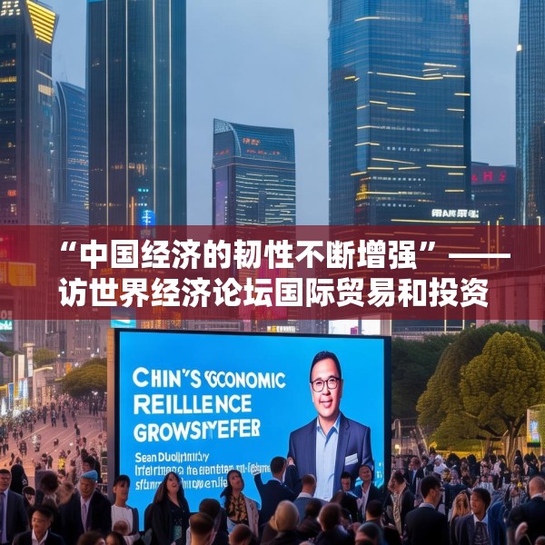 “中国经济的韧性不断增强”——访世界经济论坛国际贸易和投资部负责人西恩·多赫迪
