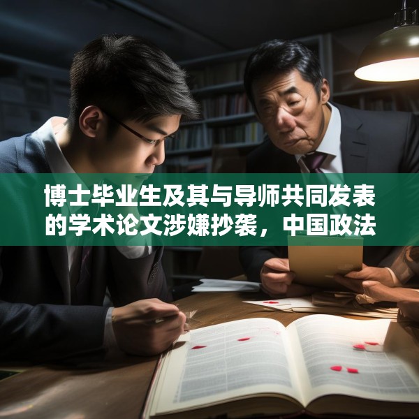 博士毕业生及其与导师共同发表的学术论文涉嫌抄袭，中国政法大学：启动调查