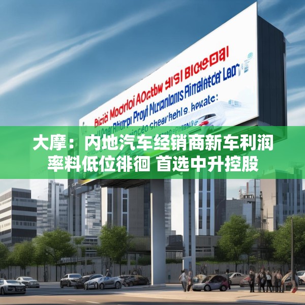 大摩：内地汽车经销商新车利润率料低位徘徊 首选中升控股
