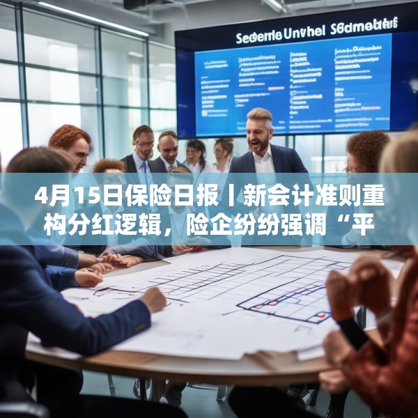 4月15日保险日报丨新会计准则重构分红逻辑，险企纷纷强调“平滑处理”！保险中介行业持续出清提质