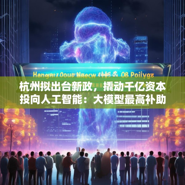 杭州拟出台新政，撬动千亿资本投向人工智能：大模型最高补助5000万