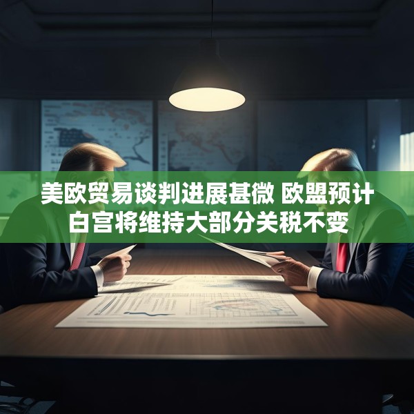美欧贸易谈判进展甚微 欧盟预计白宫将维持大部分关税不变