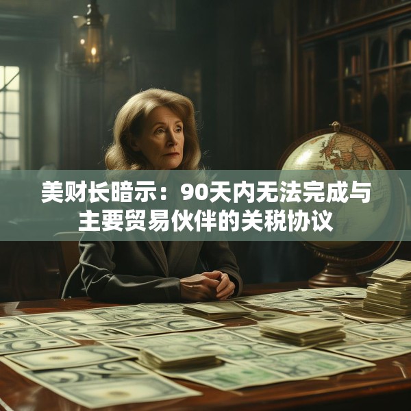 美财长暗示：90天内无法完成与主要贸易伙伴的关税协议
