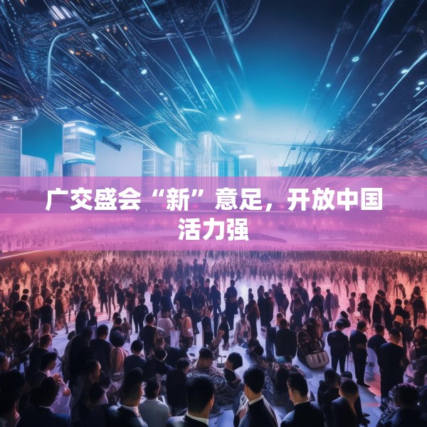 广交盛会“新”意足，开放中国活力强