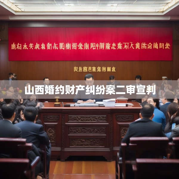 山西婚约财产纠纷案二审宣判