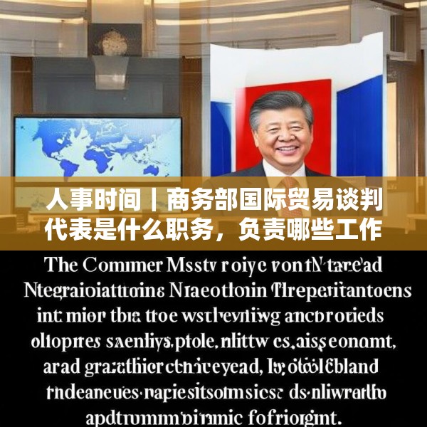 人事时间｜商务部国际贸易谈判代表是什么职务，负责哪些工作？