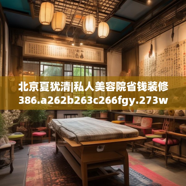 北京夏犹清|私人美容院省钱装修386.a262b263c266fgy.273wew