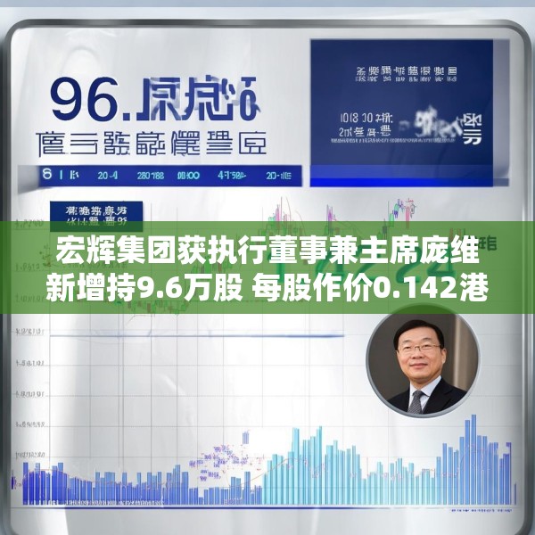 宏辉集团获执行董事兼主席庞维新增持9.6万股 每股作价0.142港元