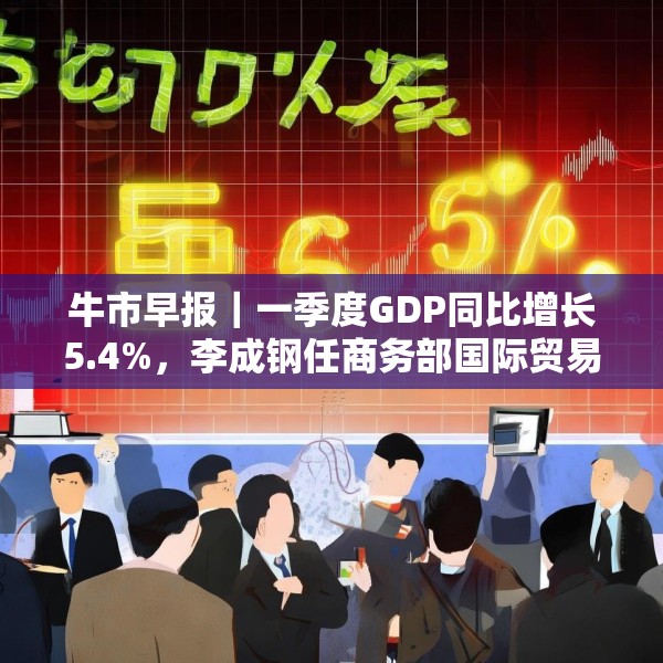 牛市早报｜一季度GDP同比增长5.4%，李成钢任商务部国际贸易谈判代表