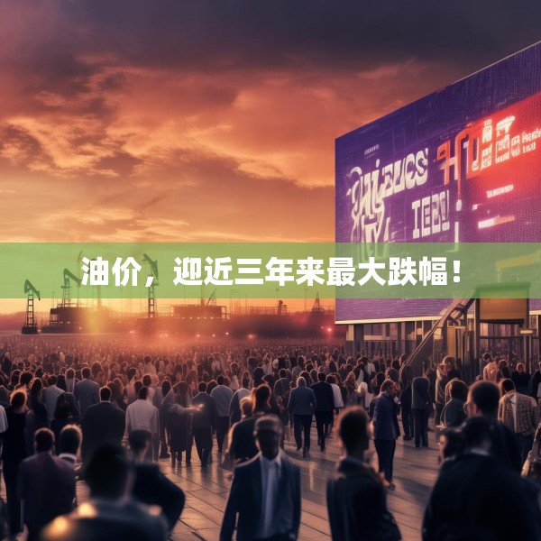 油价，迎近三年来最大跌幅！