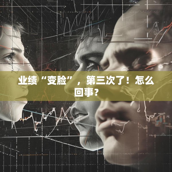 业绩“变脸”，第三次了！怎么回事？