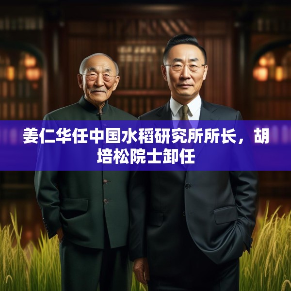 姜仁华任中国水稻研究所所长，胡培松院士卸任