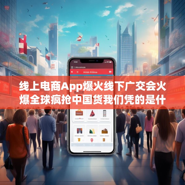 线上电商App爆火线下广交会火爆全球疯抢中国货我们凭的是什么？