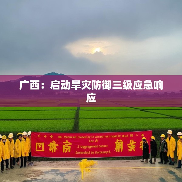 广西：启动旱灾防御三级应急响应
