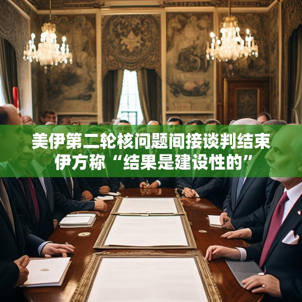 美伊第二轮核问题间接谈判结束 伊方称“结果是建设性的”