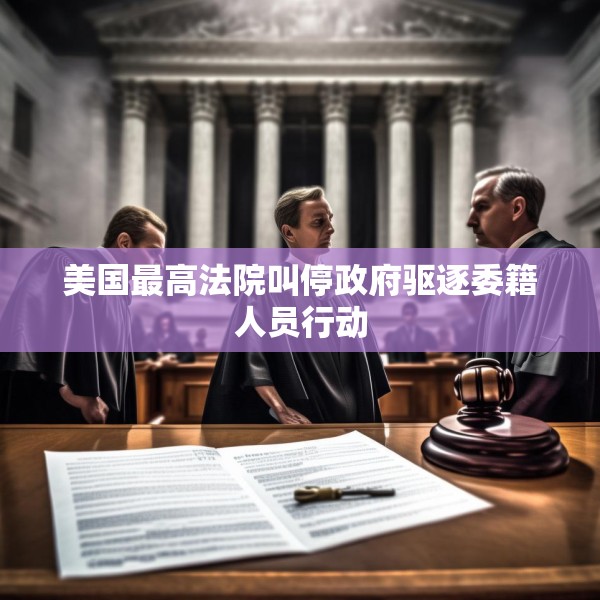 美国最高法院叫停政府驱逐委籍人员行动