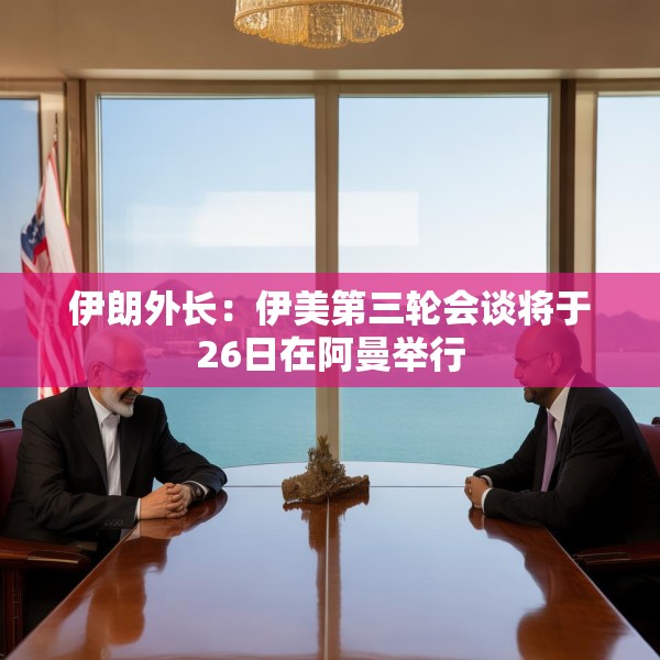 伊朗外长：伊美第三轮会谈将于26日在阿曼举行