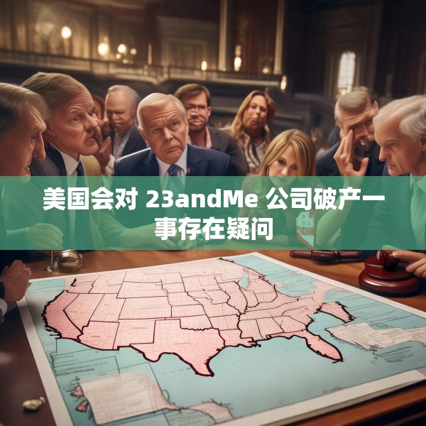 美国会对 23andMe 公司破产一事存在疑问