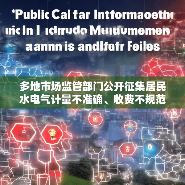 多地市场监管部门公开征集居民水电气计量不准确、收费不规范问题线索