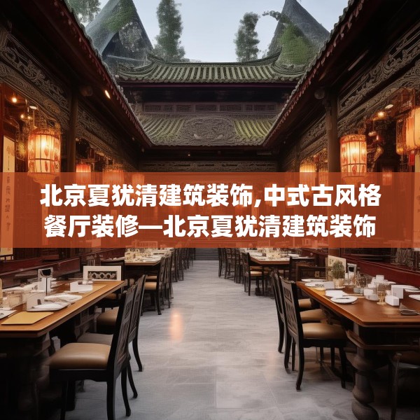 北京夏犹清建筑装饰,中式古风格餐厅装修—北京夏犹清建筑装饰581.a457b458c461fgy.468fds