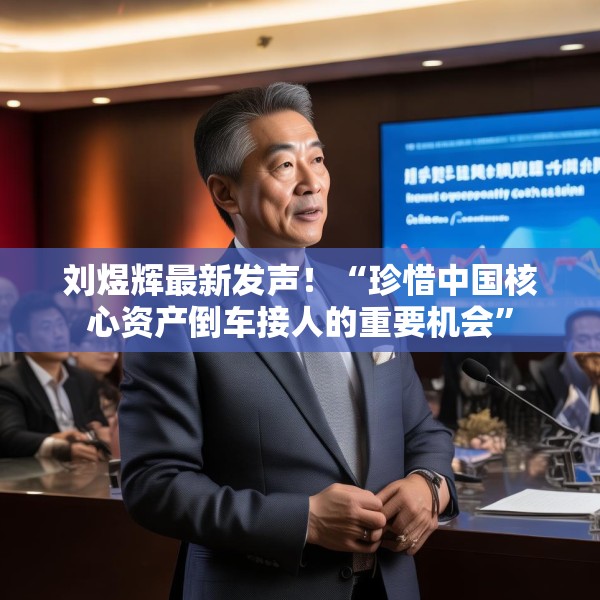 刘煜辉最新发声！“珍惜中国核心资产倒车接人的重要机会”