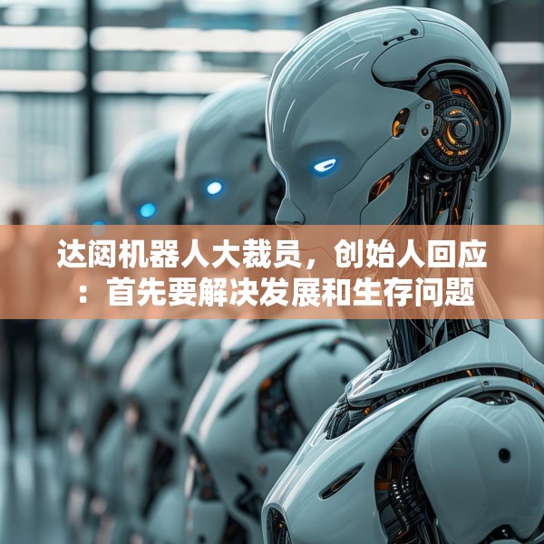 达闼机器人大裁员，创始人回应：首先要解决发展和生存问题