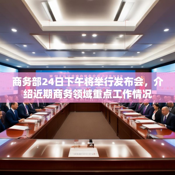 商务部24日下午将举行发布会，介绍近期商务领域重点工作情况