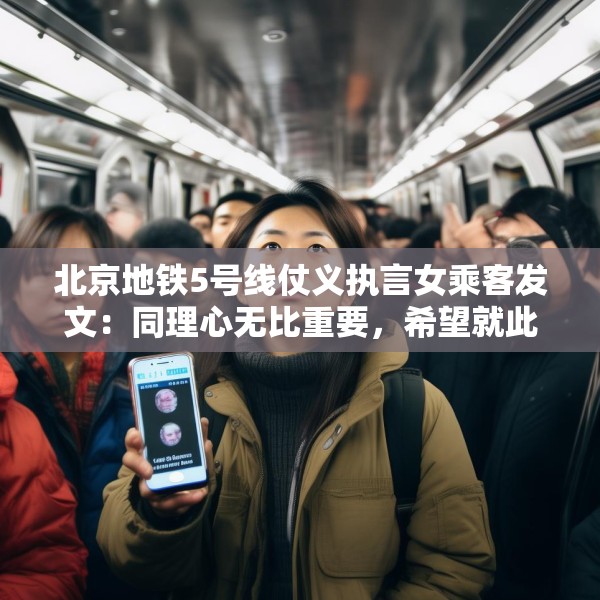 北京地铁5号线仗义执言女乘客发文：同理心无比重要，希望就此平息