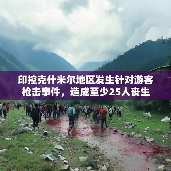 印控克什米尔地区发生针对游客枪击事件，造成至少25人丧生