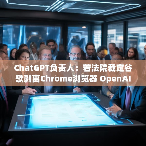 ChatGPT负责人：若法院裁定谷歌剥离Chrome浏览器 OpenAI会有意购买