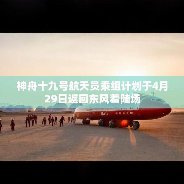 神舟十九号航天员乘组计划于4月29日返回东风着陆场