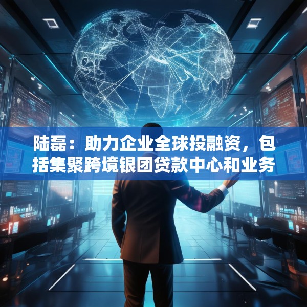 陆磊：助力企业全球投融资，包括集聚跨境银团贷款中心和业务试点