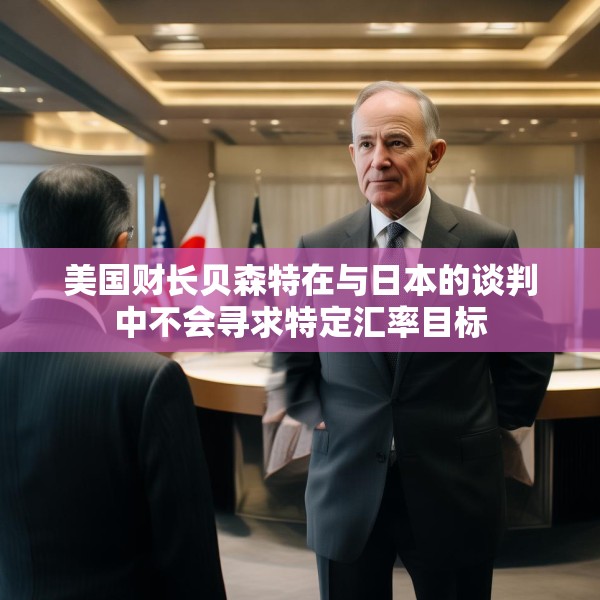 美国财长贝森特在与日本的谈判中不会寻求特定汇率目标