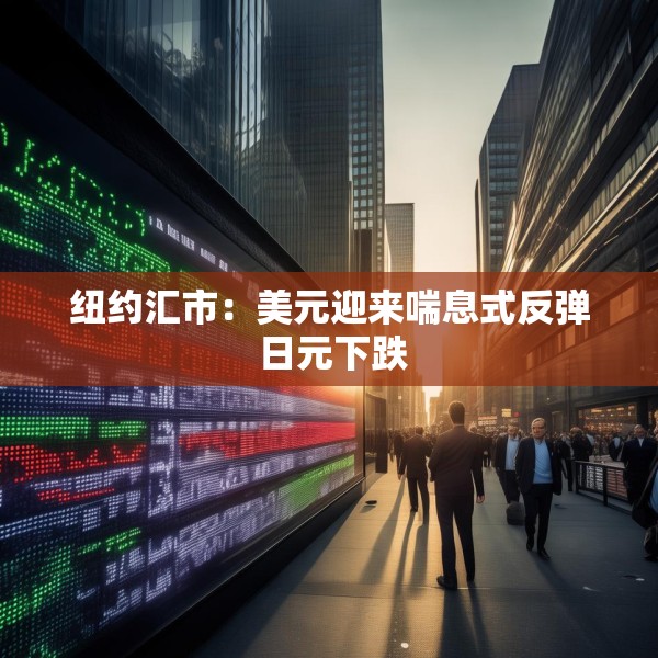 纽约汇市：美元迎来喘息式反弹 日元下跌