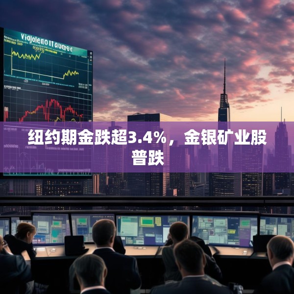 纽约期金跌超3.4%，金银矿业股普跌
