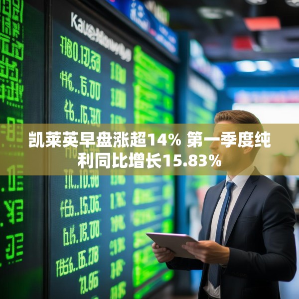 凯莱英早盘涨超14% 第一季度纯利同比增长15.83%