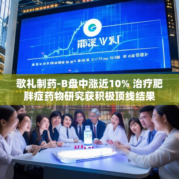 歌礼制药-B盘中涨近10% 治疗肥胖症药物研究获积极顶线结果