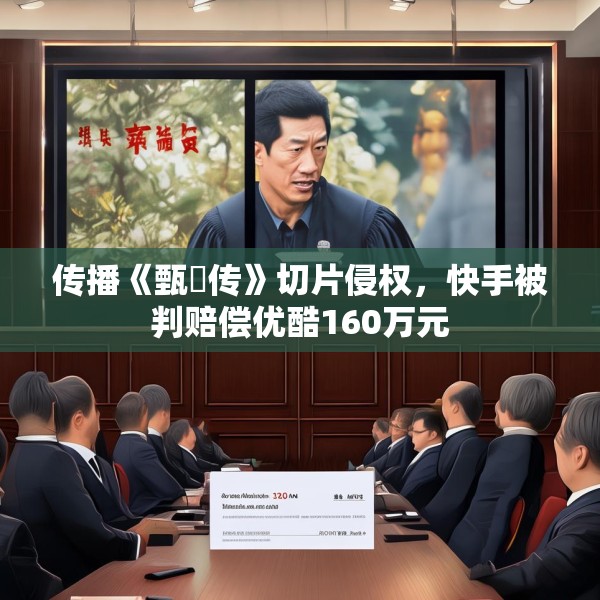 传播《甄嬛传》切片侵权，快手被判赔偿优酷160万元