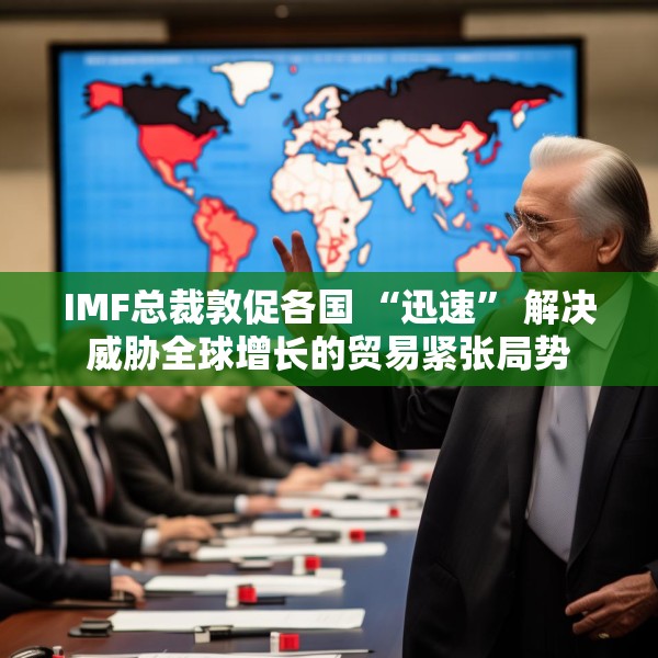 IMF总裁敦促各国 “迅速” 解决威胁全球增长的贸易紧张局势