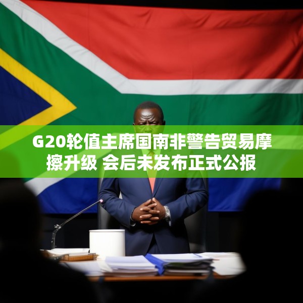 G20轮值主席国南非警告贸易摩擦升级 会后未发布正式公报