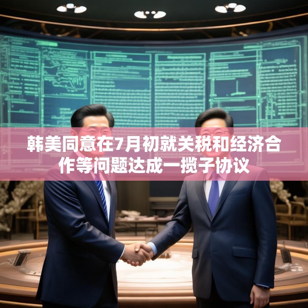 韩美同意在7月初就关税和经济合作等问题达成一揽子协议