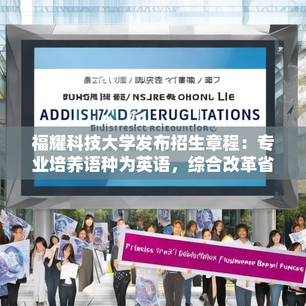 福耀科技大学发布招生章程：专业培养语种为英语，综合改革省份选考需含物化